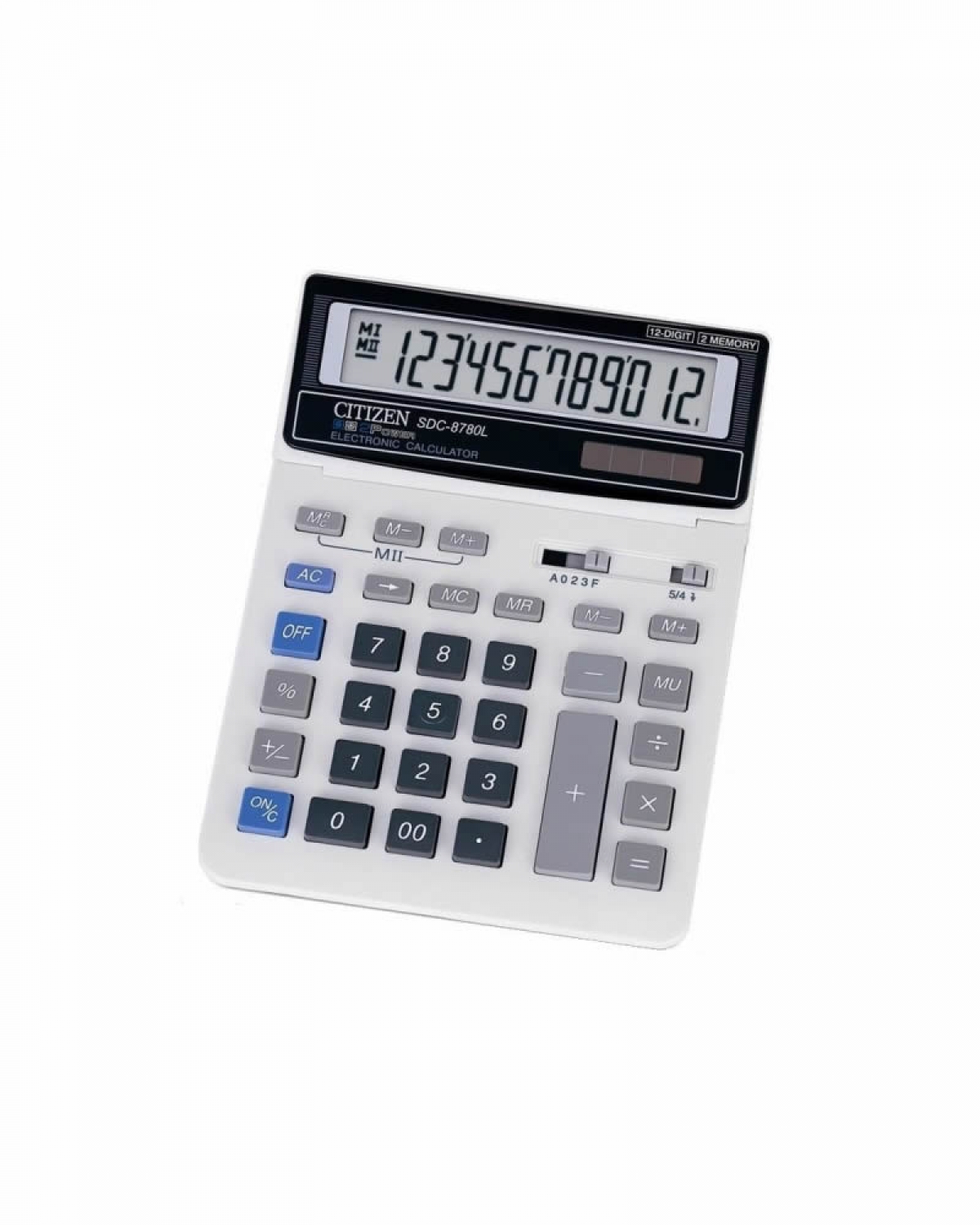 Citizen SDC8780L 12digit Desktop Calculators KUAN & HO SDN. BHD.